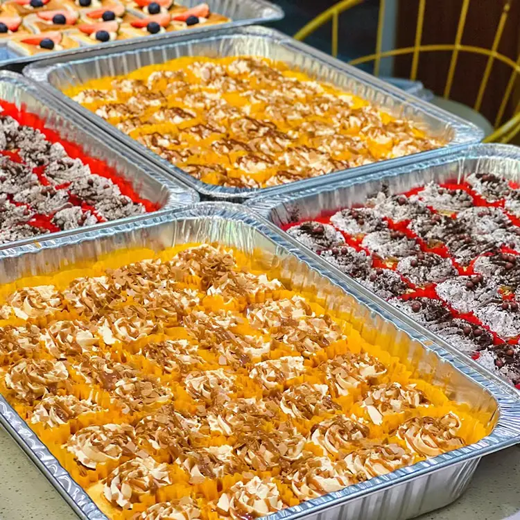 Suuren kapasiteetin ulottuva leivinlokero hopea-alumiinifolioastiat