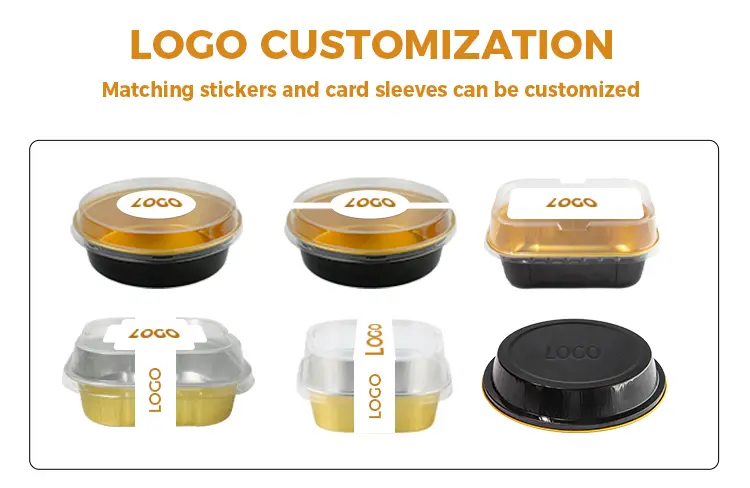 Oval light-Walled Aluminium Foil Containers