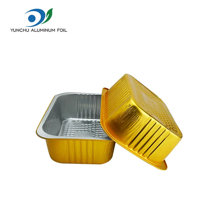 Suuren kapasiteetin suorakaiteen muotoinen kulta -alumiinifolioastia