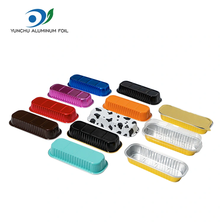 Suorakulmainen leivontakakku Smoothin alumiinifolioastiat