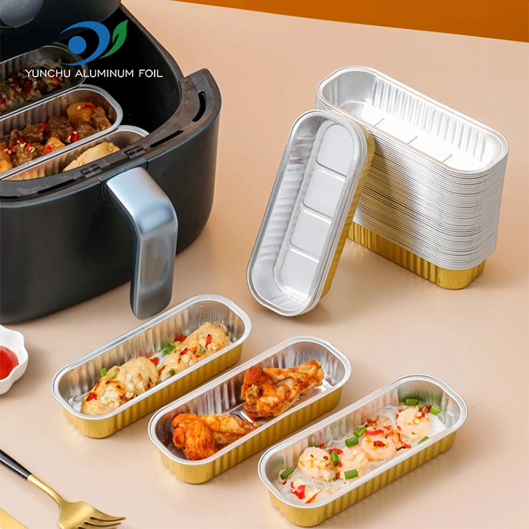 Suorakulmainen leivontakakku Smoothin alumiinifolioastiat