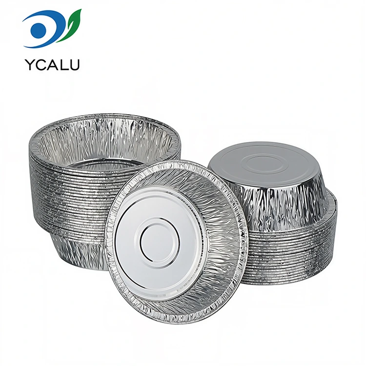 Kertakäyttöiset BBQ Air Fryer hopeaalumiinifolioruokasäiliöt