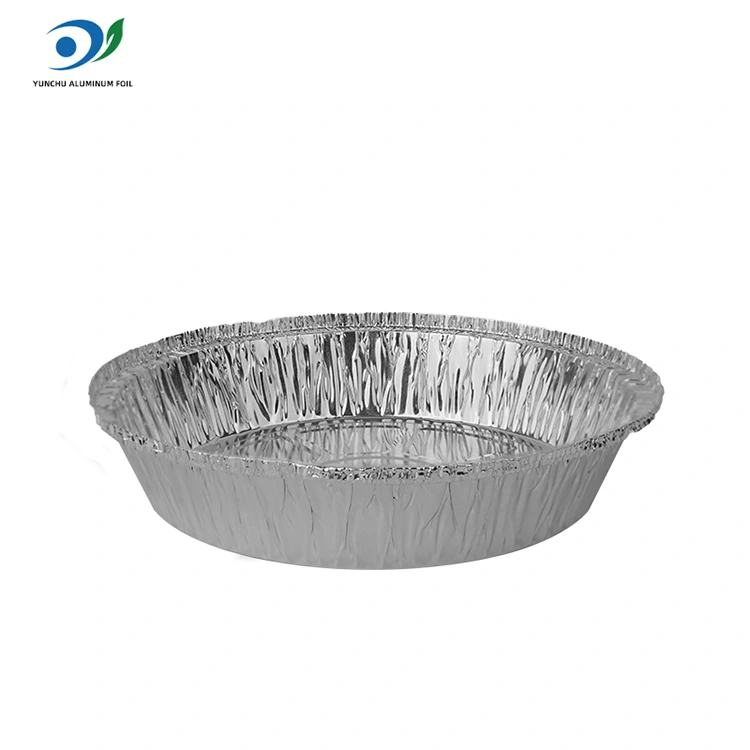 Pyöreä ilmakeittiö kuuma potin hopea alumiinifolioruokapistorasia Pyöreä ilmakeittiö kuuma potin hopea alumiinifolioruokapistorasia