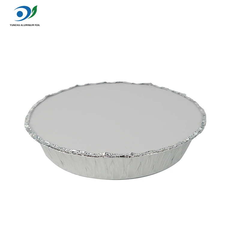 Pyöreä ilmakeittiö kuuma potin hopea alumiinifolioruokapistorasia