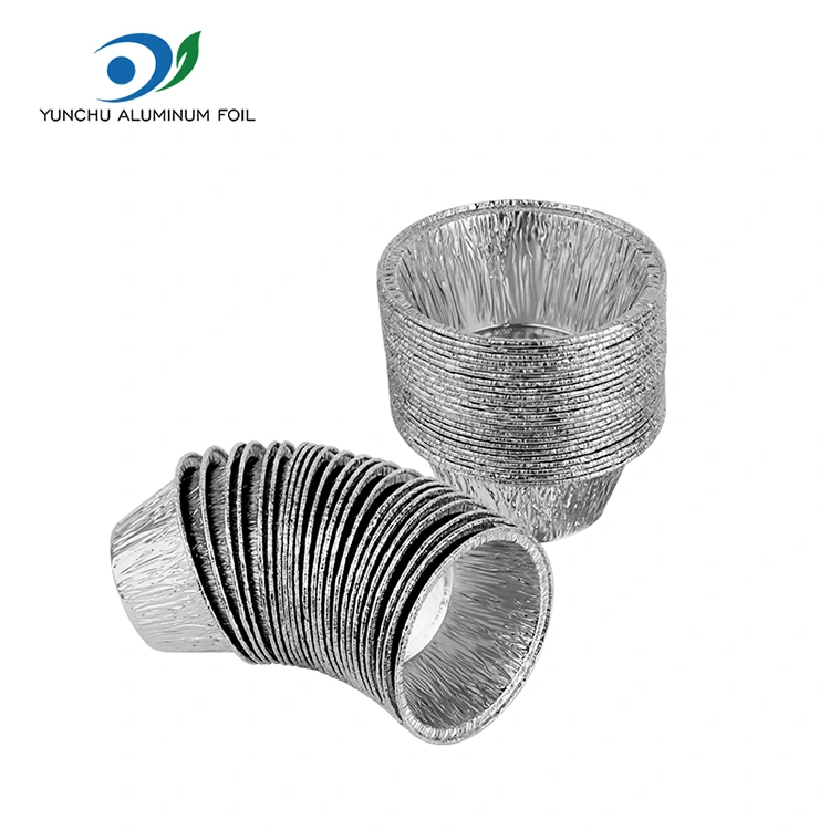 Pyöreä leipomakakku hopea alumiinifolioruokapistorasia