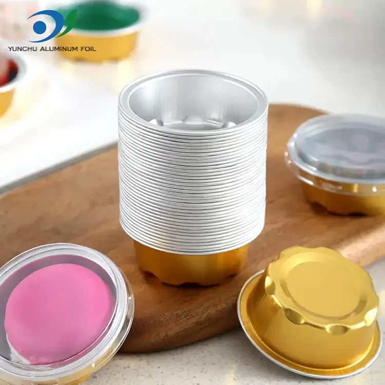 Pyöreät leivinmuotit Smouthwall -alumiinifolioastiat