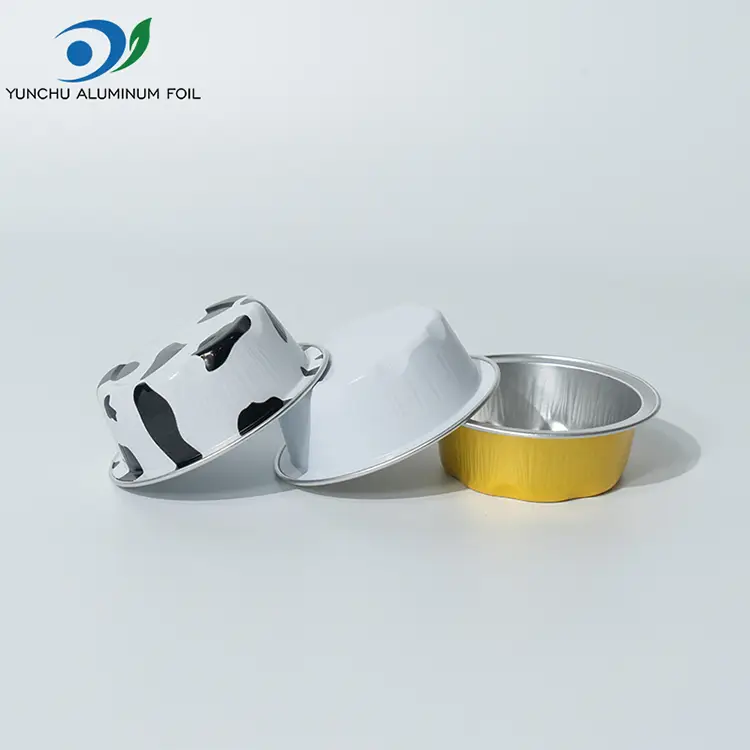 Pyöreät leivinmuotit Smouthwall -alumiinifolioastiat