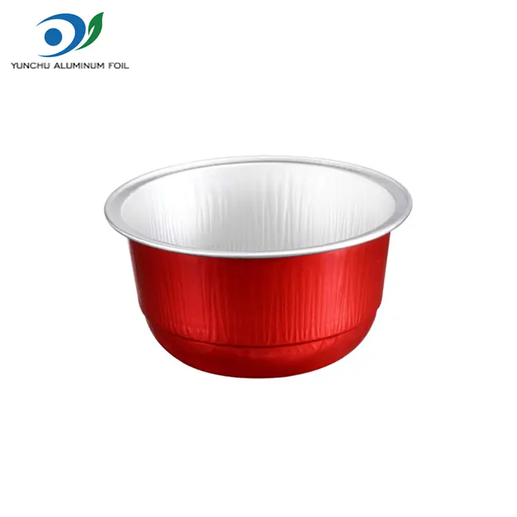 Kultainen alumiinifolio jälkiruokakuppi – 150 ml Dome Shape Kultainen alumiinifolio jälkiruokakuppi – 150 ml Dome Shape