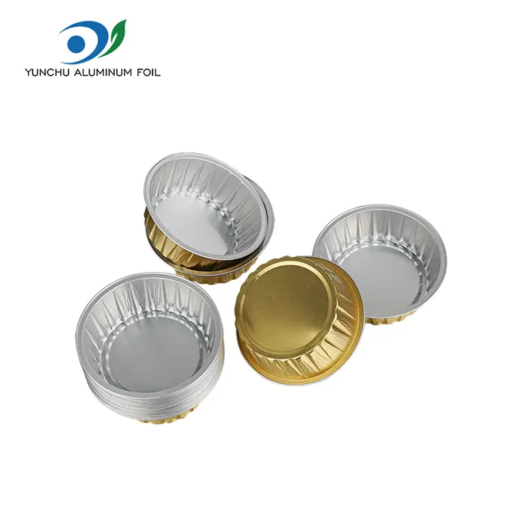 Pyöreät kakun leivontalasit Smouthin alumiinifolioastiat