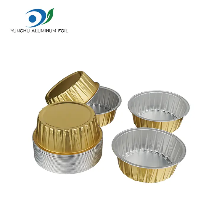 Pyöreät kakun leivontalasit Smouthin alumiinifolioastiat