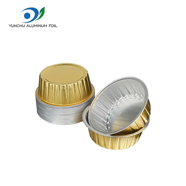 Pyöreät kakun leivontalasit Smouthin alumiinifolioastiat