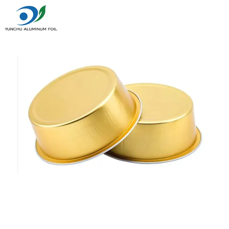 Pyöreä väri leivonta Smoothwall -alumiinifolioastia