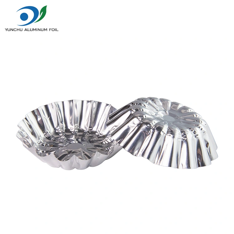 Pyöreä muna -hapokas lelu leivonta hopea alumiinifolioruokapistorasia Pyöreä muna -hapokas lelu leivonta hopea alumiinifolioruokapistorasia