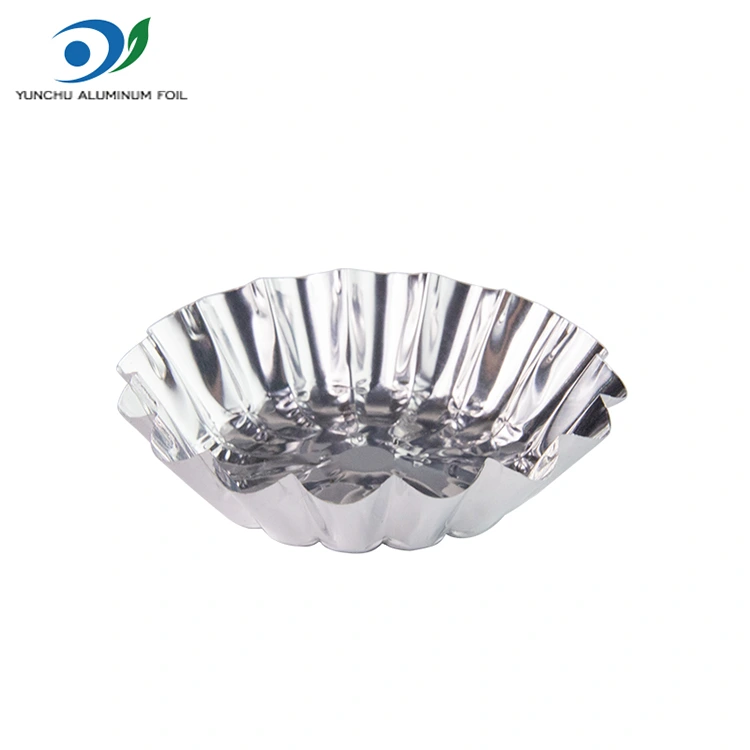 Pyöreä muna -hapokas lelu leivonta hopea alumiinifolioruokapistorasia