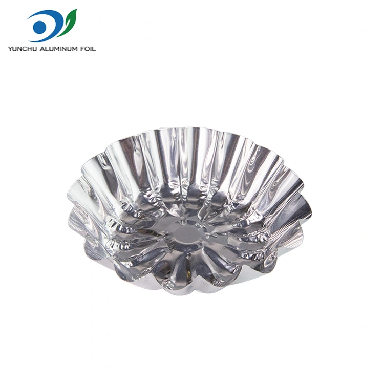 Pyöreä muna -hapokas lelu leivonta hopea alumiinifolioruokapistorasia