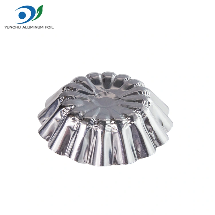 Pyöreä muna -hapokas lelu leivonta hopea alumiinifolioruokapistorasia