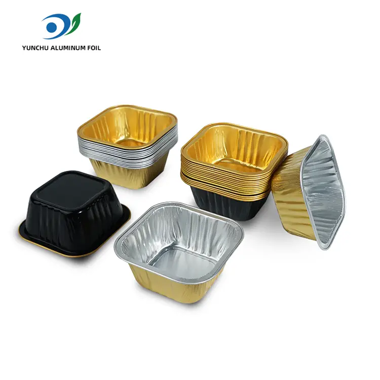 Neliöleiveyskakut Smoothwall -alumiinifolioastiat Neliöleiveyskakut Smoothwall -alumiinifolioastiat