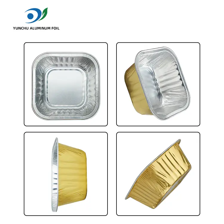 Neliöleiveyskakut Smoothwall -alumiinifolioastiat