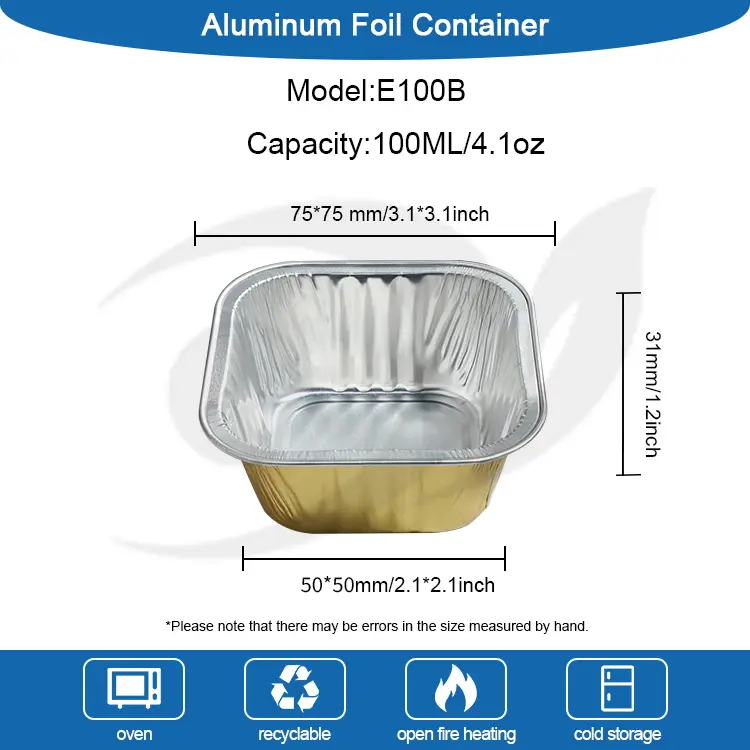 Neliöleiveyskakut Smoothwall -alumiinifolioastiat