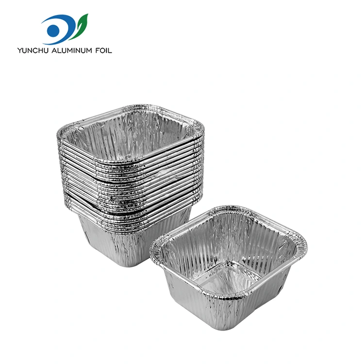 Neliö leivinlevy Ilmakuoren hopea -alumiinifolioastiat