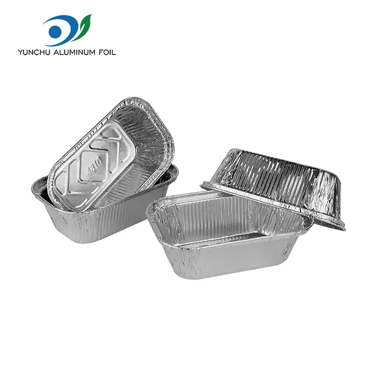 Neliökakun leivonta hopea alumiinifolioastiat Neliökakun leivonta hopea alumiinifolioastiat